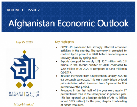 Afghanistan Economic Outlook Issue II – July 2020