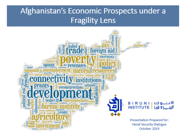 AFGHANISTAN’S ECONOMIC PROSPECTS UNDER A FRAGILITY LENS