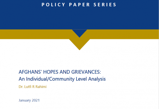 Afghans’ Hopes and Grievances: An Individual/Community Level Analysis